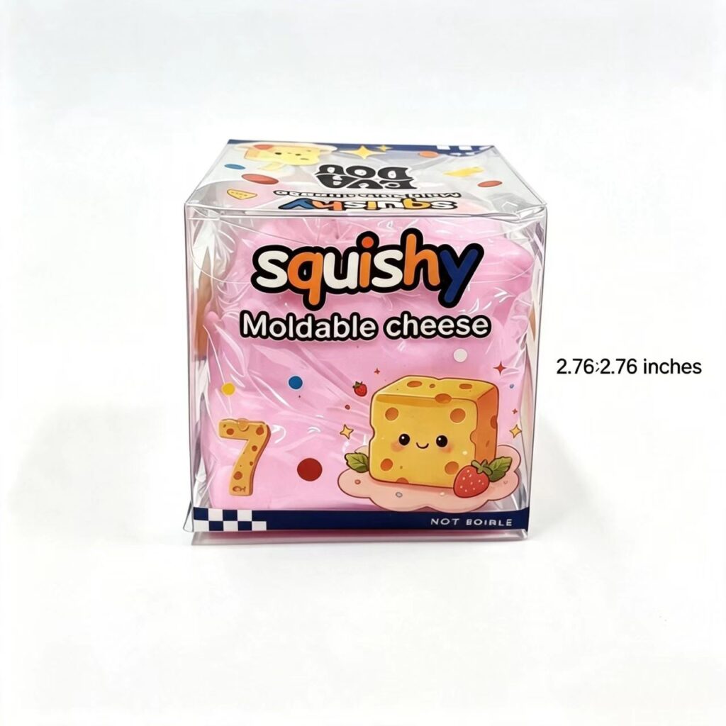 vaseline cheese squishy7cm pink